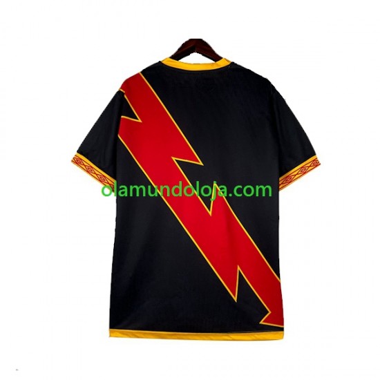 Camisola Rayo Vallecano Homem Equipamento Segundo 2023-2024 Manga Curta